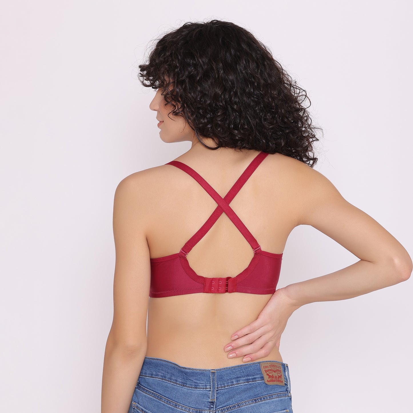 Full Coverage T-Shirt Bra Lightly Padded-LILY (Combo of 4)