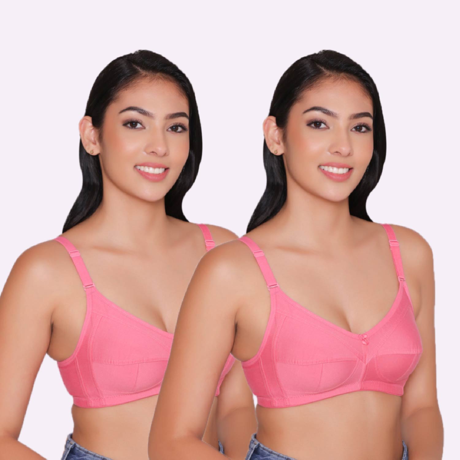 Buy Non-Padded Non-Wired Full Coverage T-Shirt Tube Bra with
