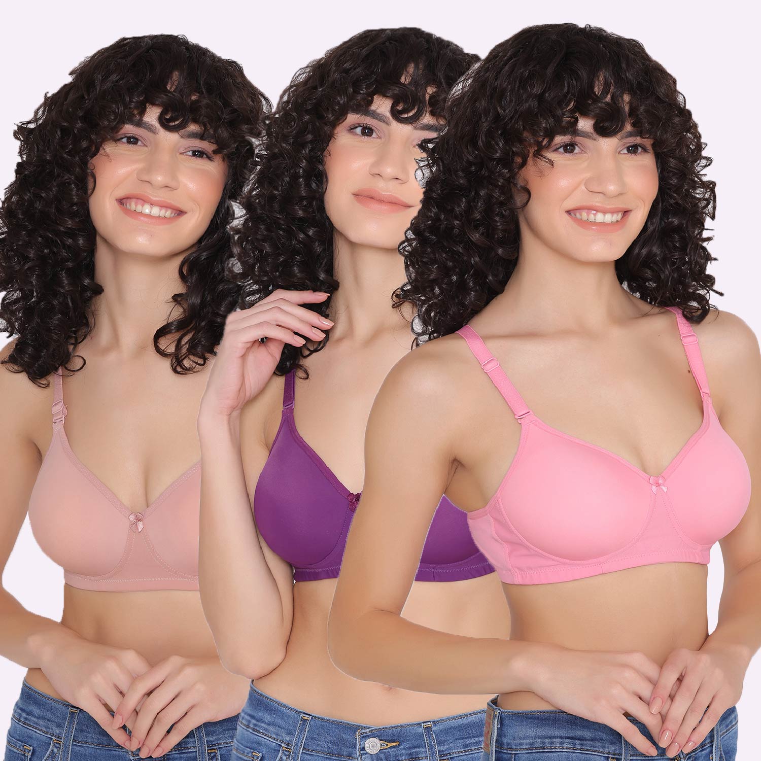 T-Shirt bra - Buy Inkurv Seamless, non padded bras at  – INKURV