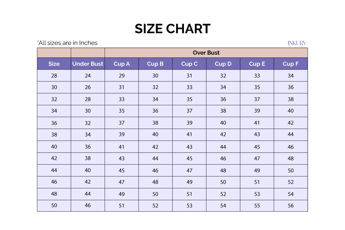 Rio size chart