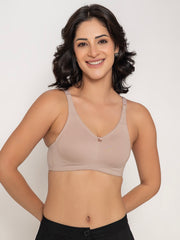 Luna Everyday Basic Regular Bra - Mocha
