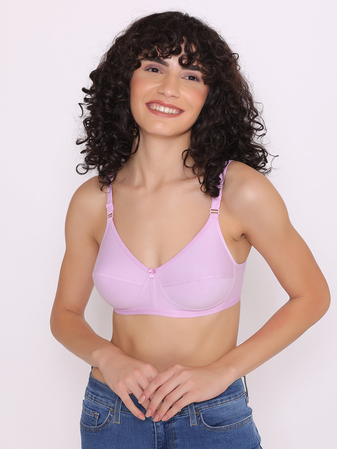 Women's Non Padded Non-Wired Regular Bra (Pack of 4)-ZOE INKURV