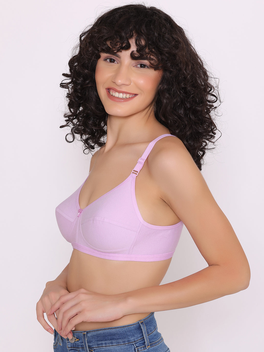 Women's Non Padded Non-Wired Regular Bra (Pack of 4)-ZOE INKURV