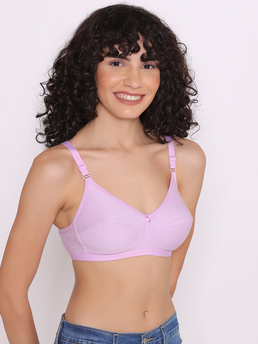 Women's Non Padded Non-Wired Regular Bra (Pack of 4)-ZOE INKURV