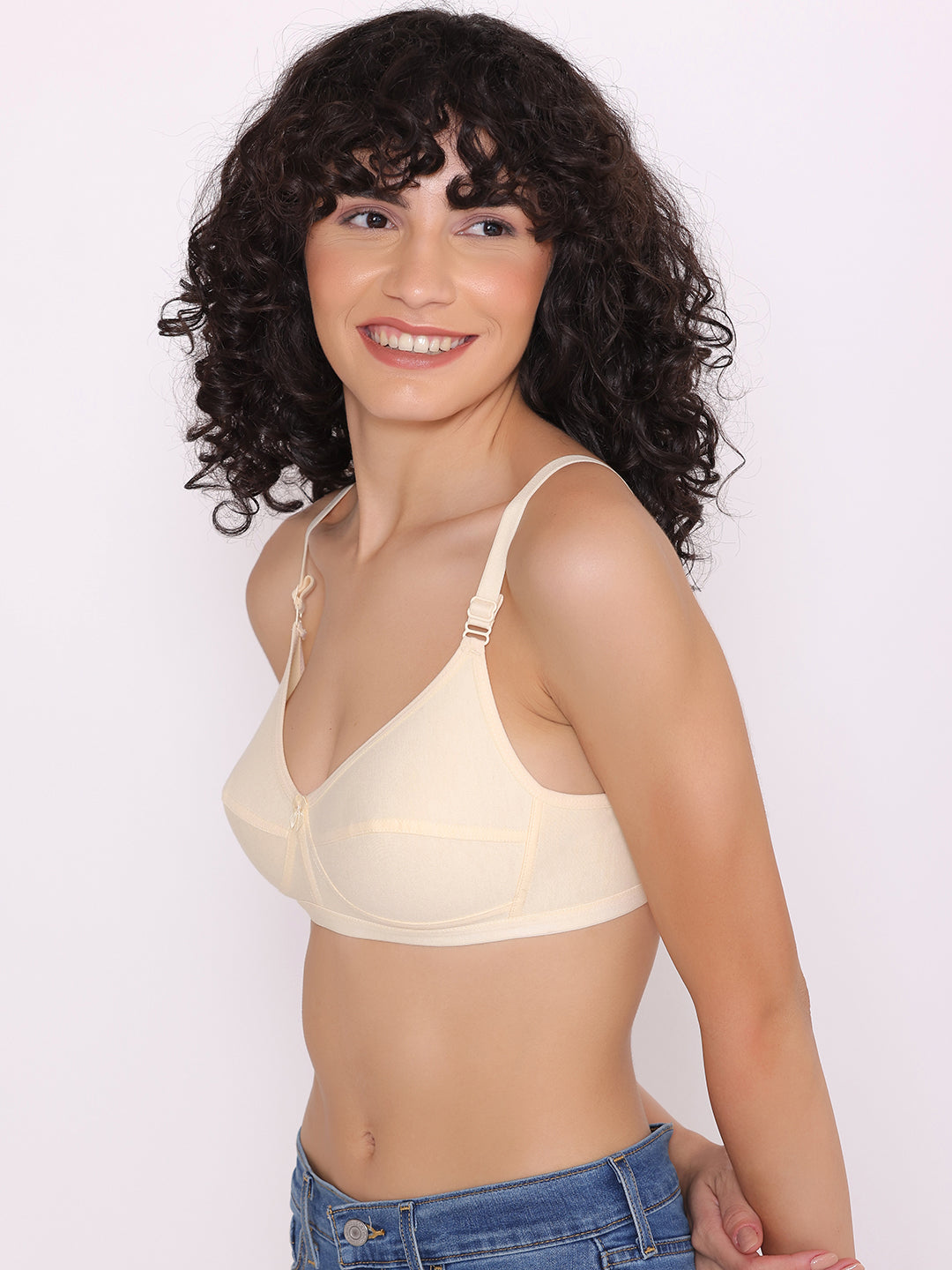 Women's Non Padded Non-Wired Regular Bra (Pack of 4)-ZOE INKURV