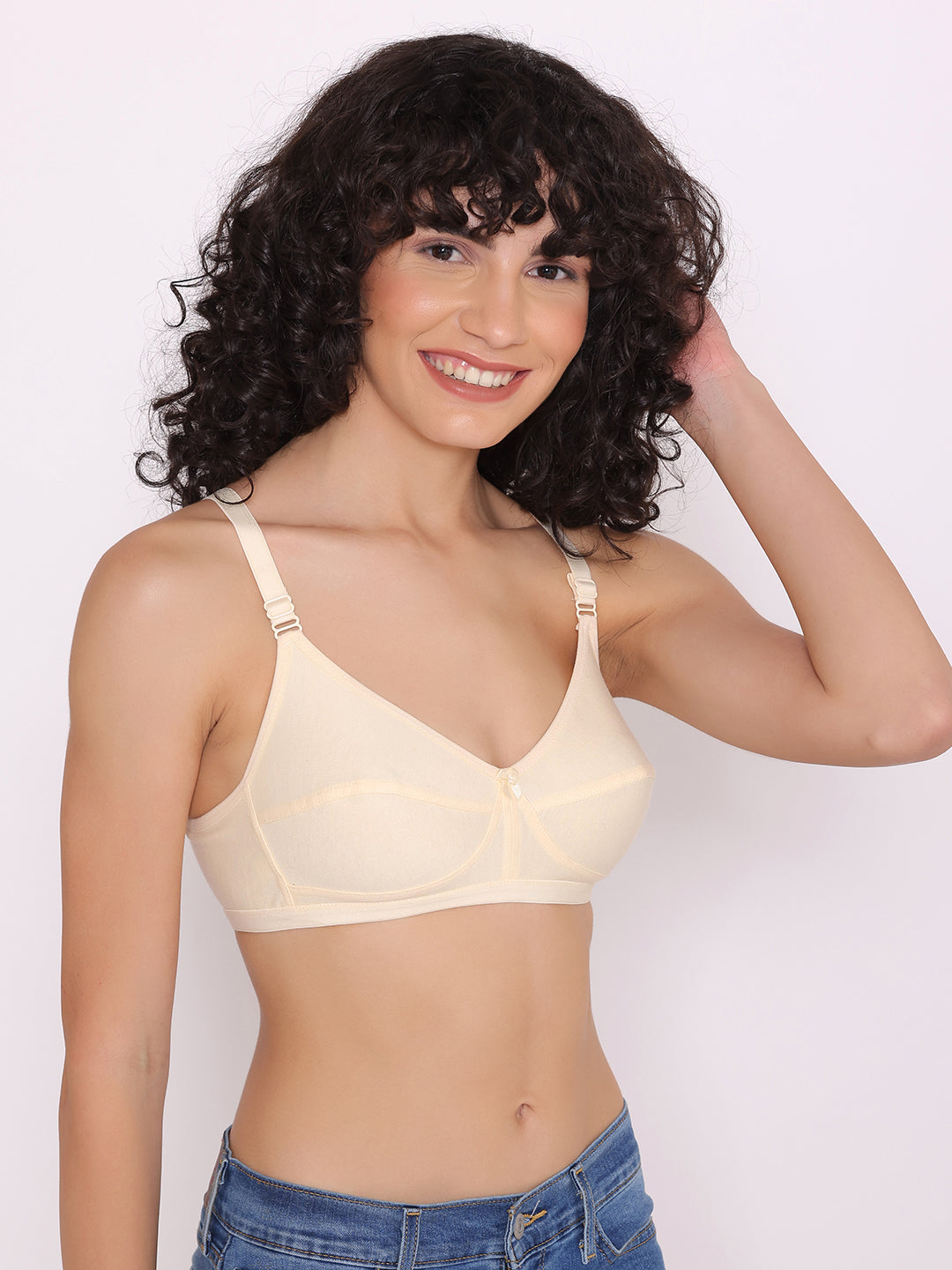 Women's Non Padded Non-Wired Regular Bra (Pack of 4)-ZOE INKURV