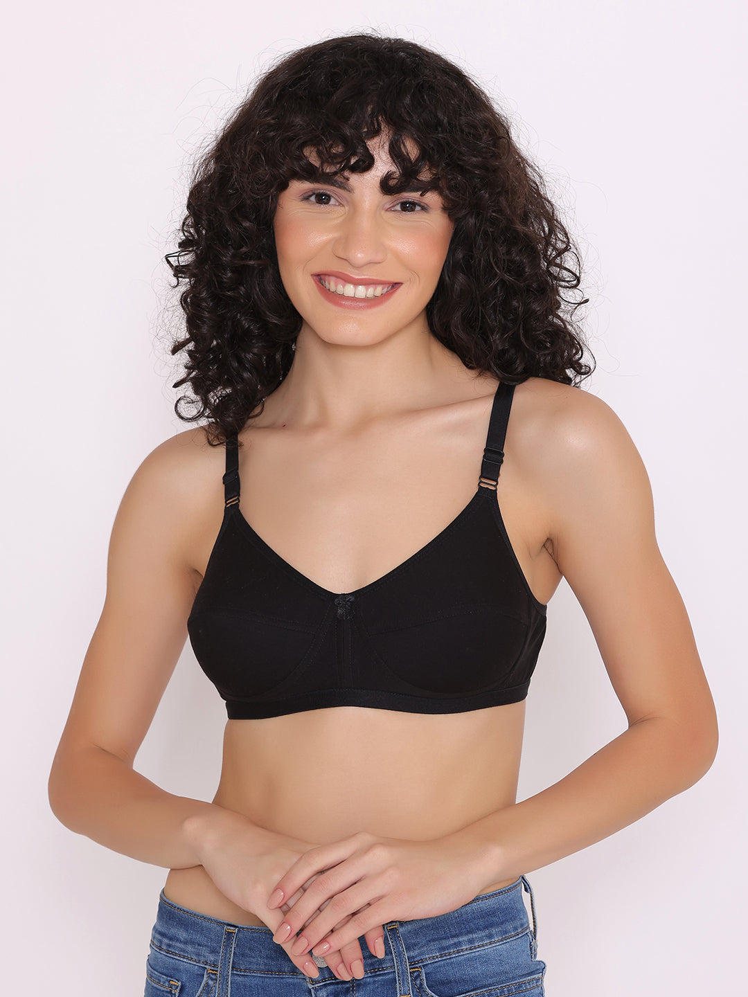 Women's Non Padded Non-Wired Regular Bra (Pack of 4)-ZOE INKURV