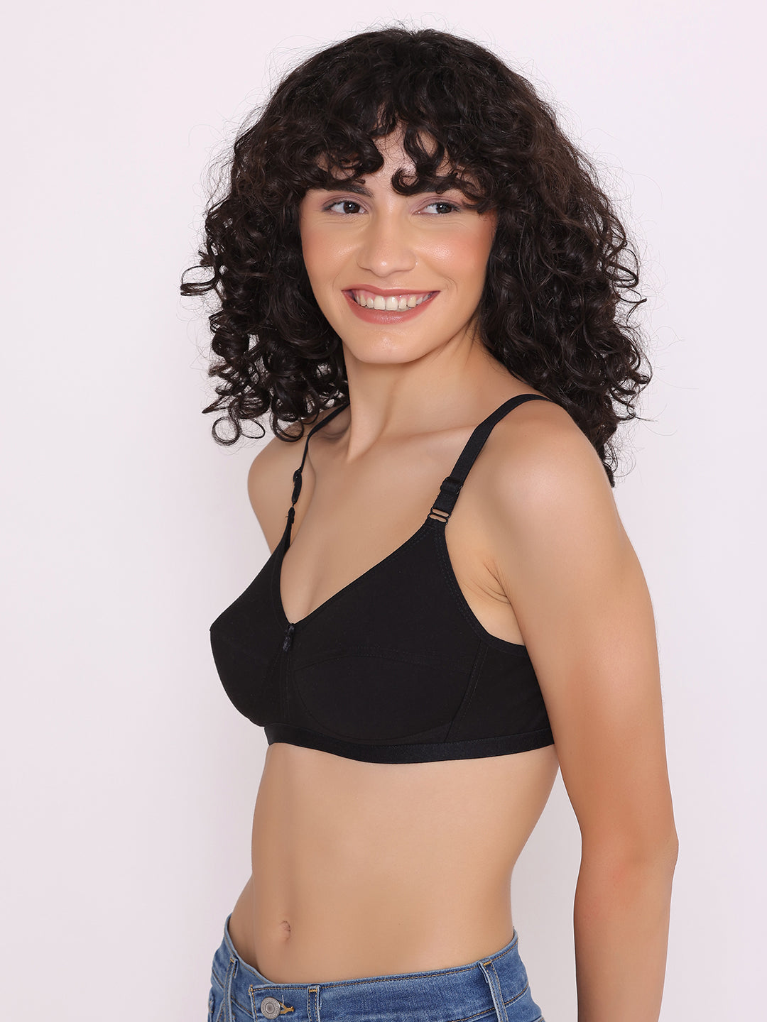 Women's Non Padded Non-Wired Regular Bra (Pack of 4)-ZOE INKURV