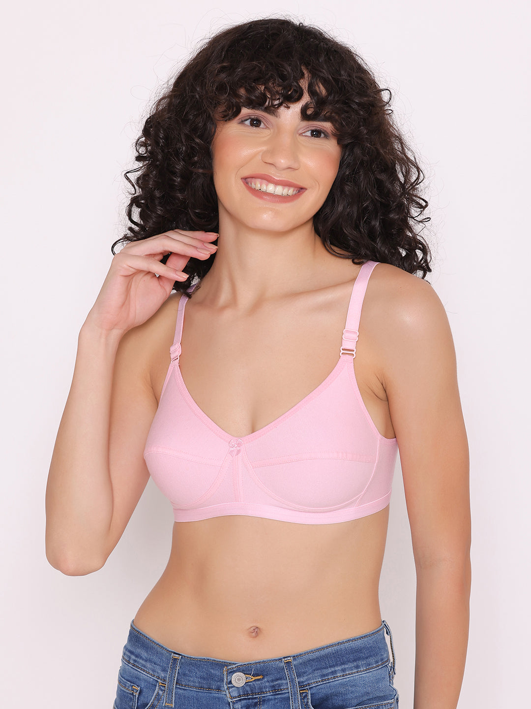 Women's Non Padded Non-Wired Regular Bra (Pack of 2)-ZOE INKURV