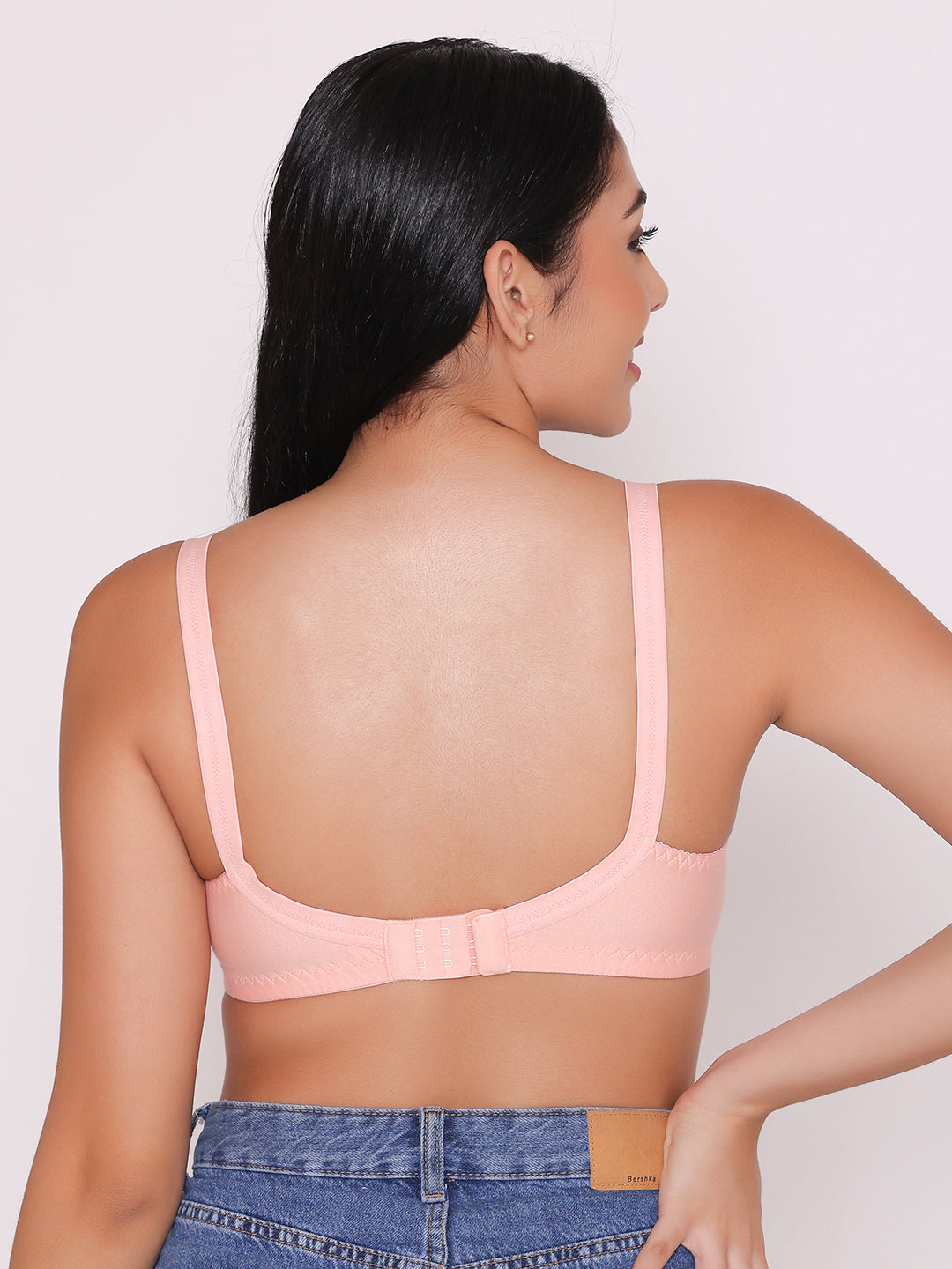 Half Net Non Padded Non Wired Full Coverage Bra (Pack of 3)-IRIS INKURV | 20% Off on Our Exclusive Range of Bra,Shapewear & Sports Bra