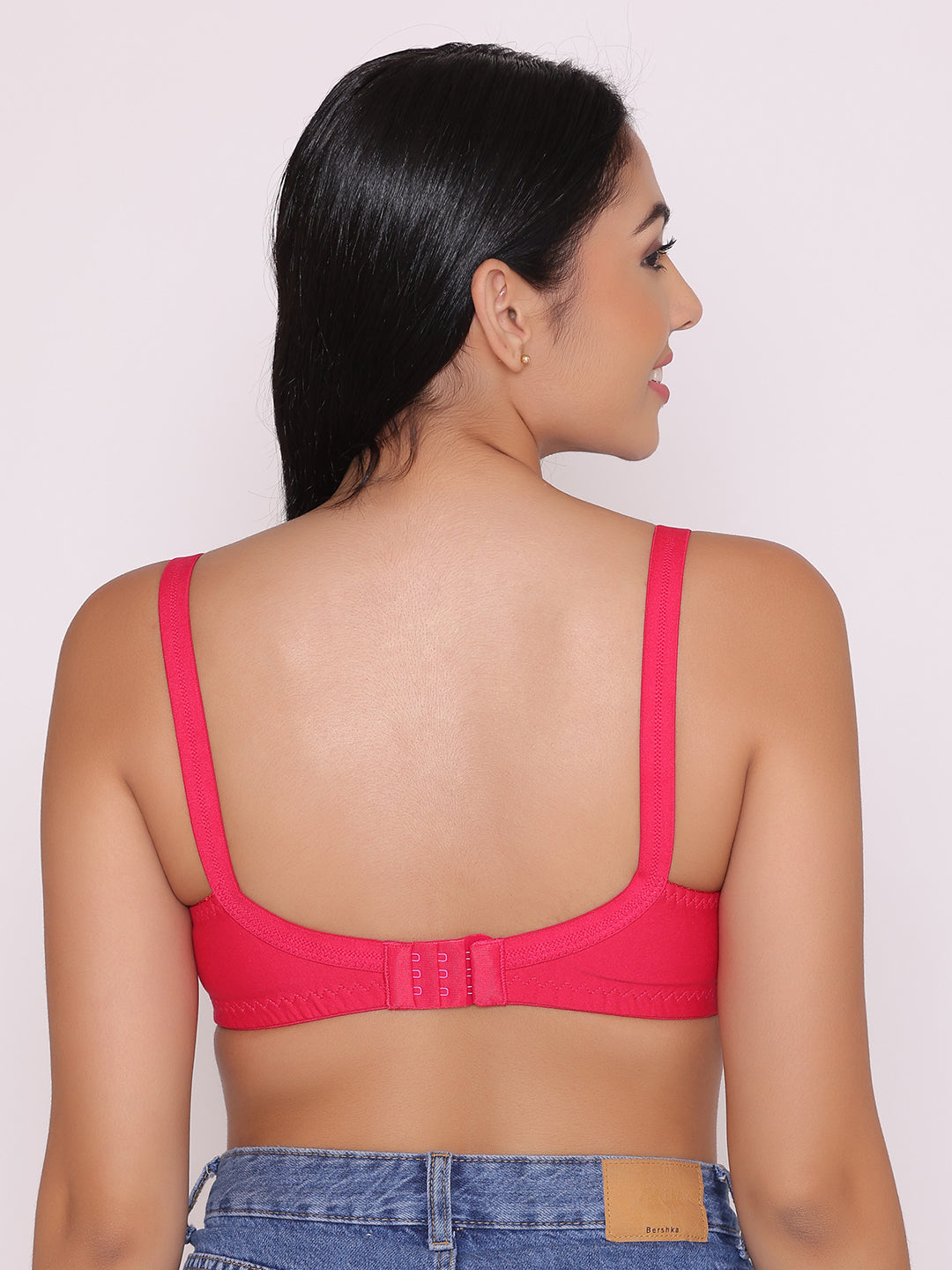 Half Net Non Padded Non Wired Full Coverage Bra (Pack of 2)-IRIS INKURV | 20% Off on Our Exclusive Range of Bra,Shapewear & Sports Bra