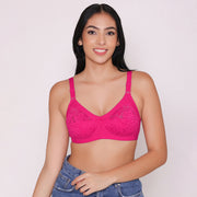 Thea Everyday Non Padded Net Bra - Queen