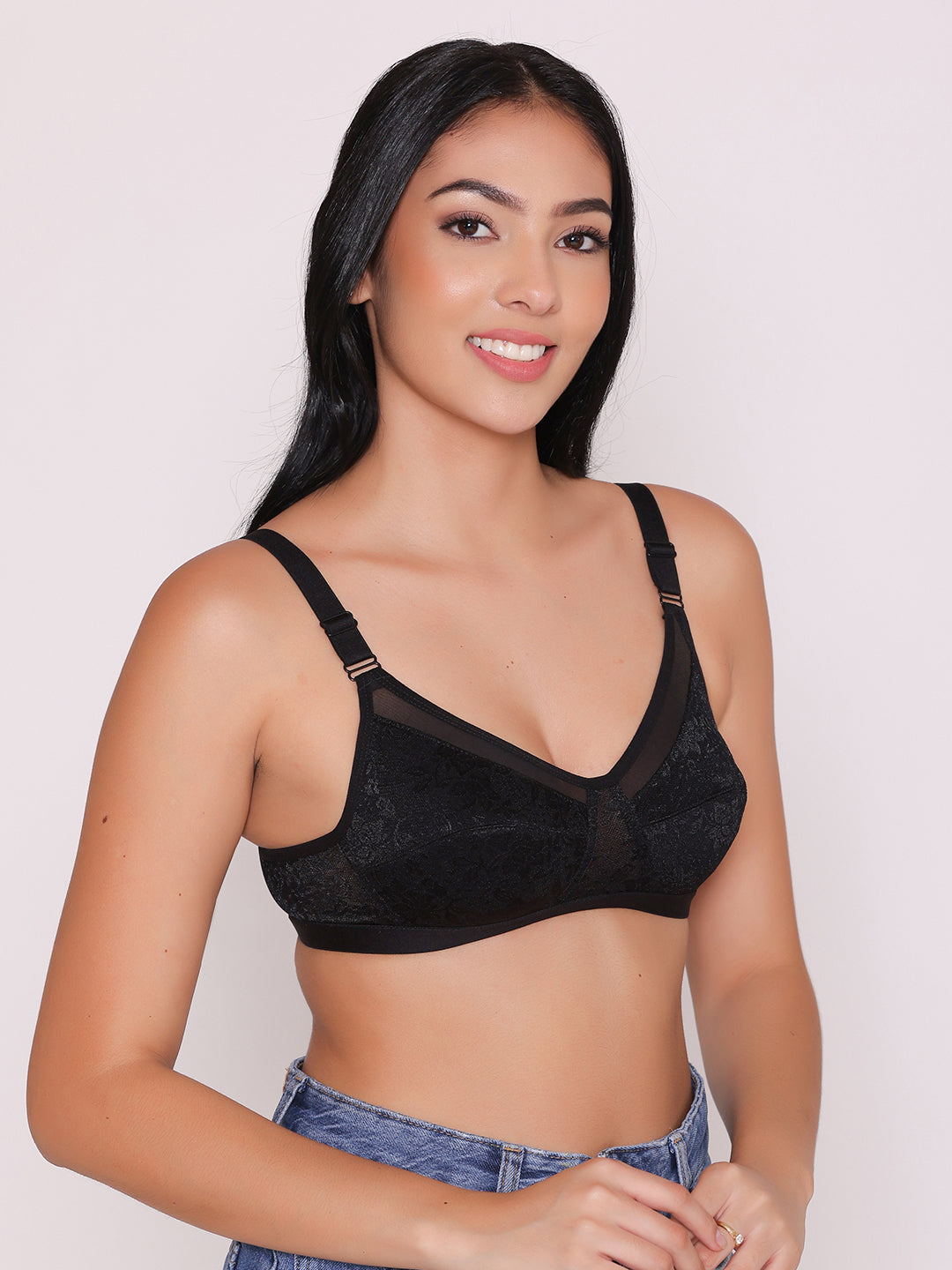 Women's full coverage cotton bra (Pack of 2) -BELLA