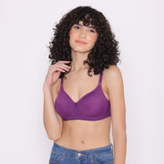 Lily T-Shirt Bra Padded - Purple