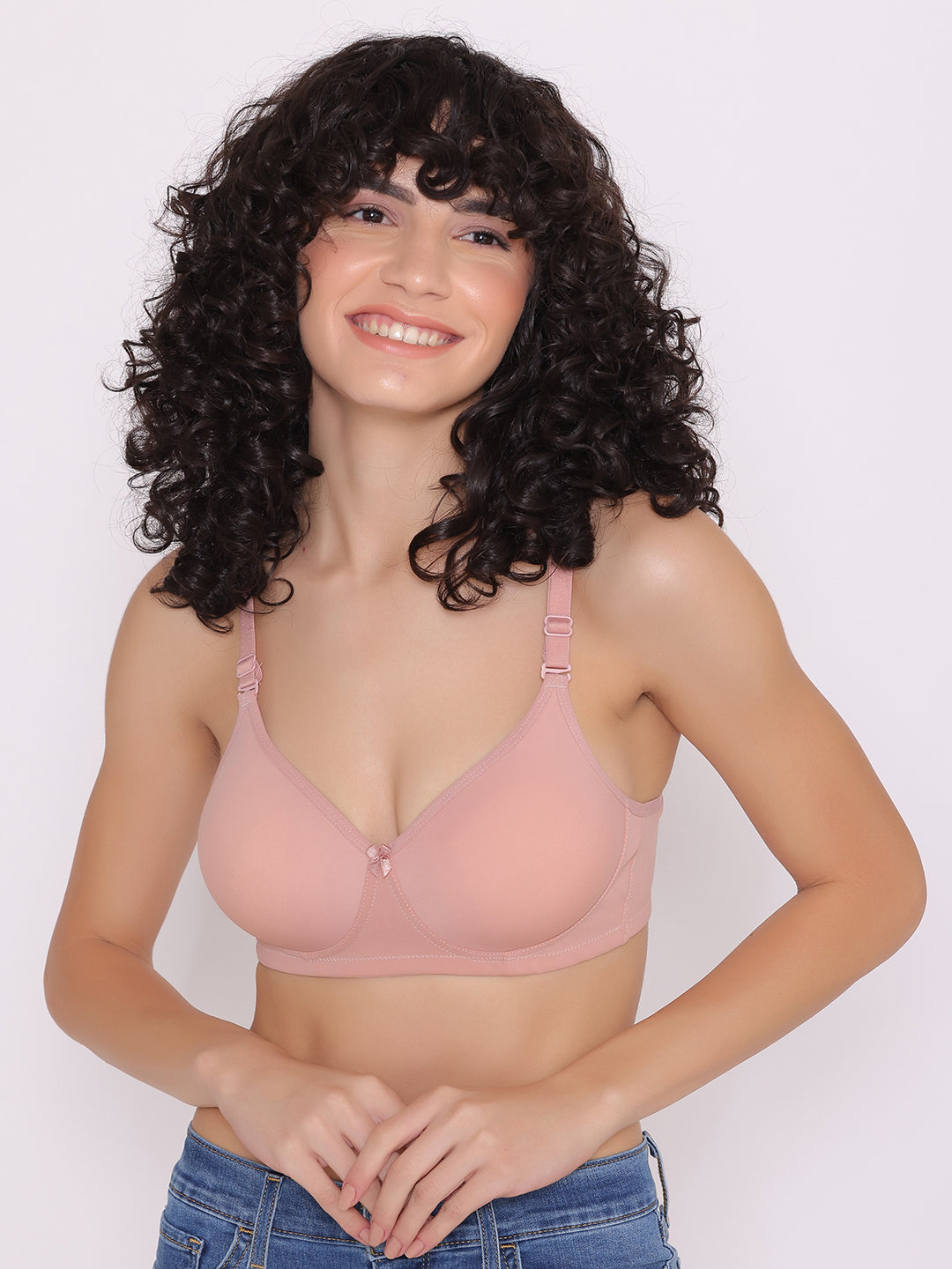 Women's Padded and Non Wired Full Coverage T-Shirt Bra (Pack of 3)-LILY INKURV | 20% Off on Our Exclusive Range of Bra,Shapewear & Sports Bra