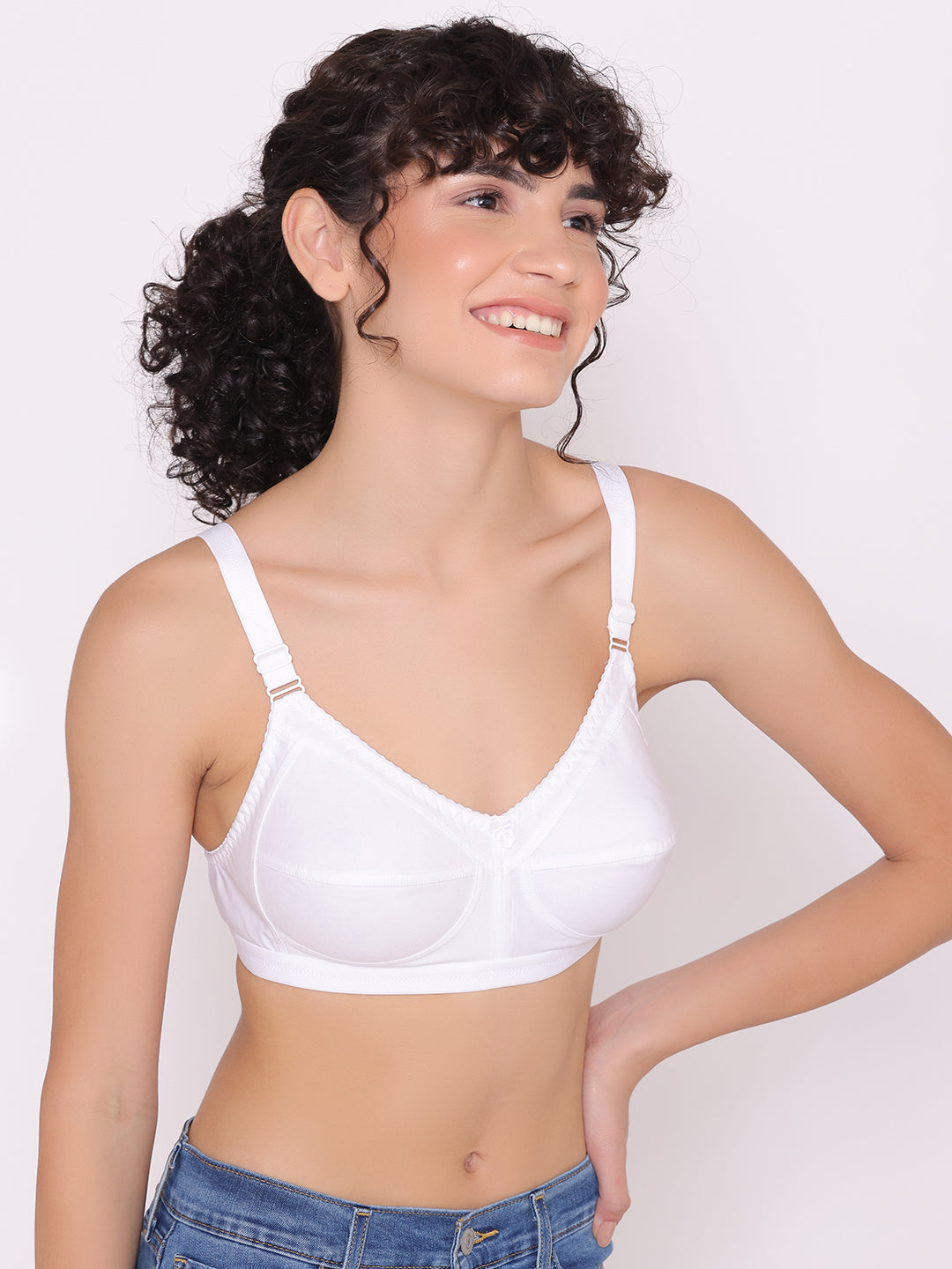 Women's full coverage cotton bra (Pack of 3) -BELLA INKURV