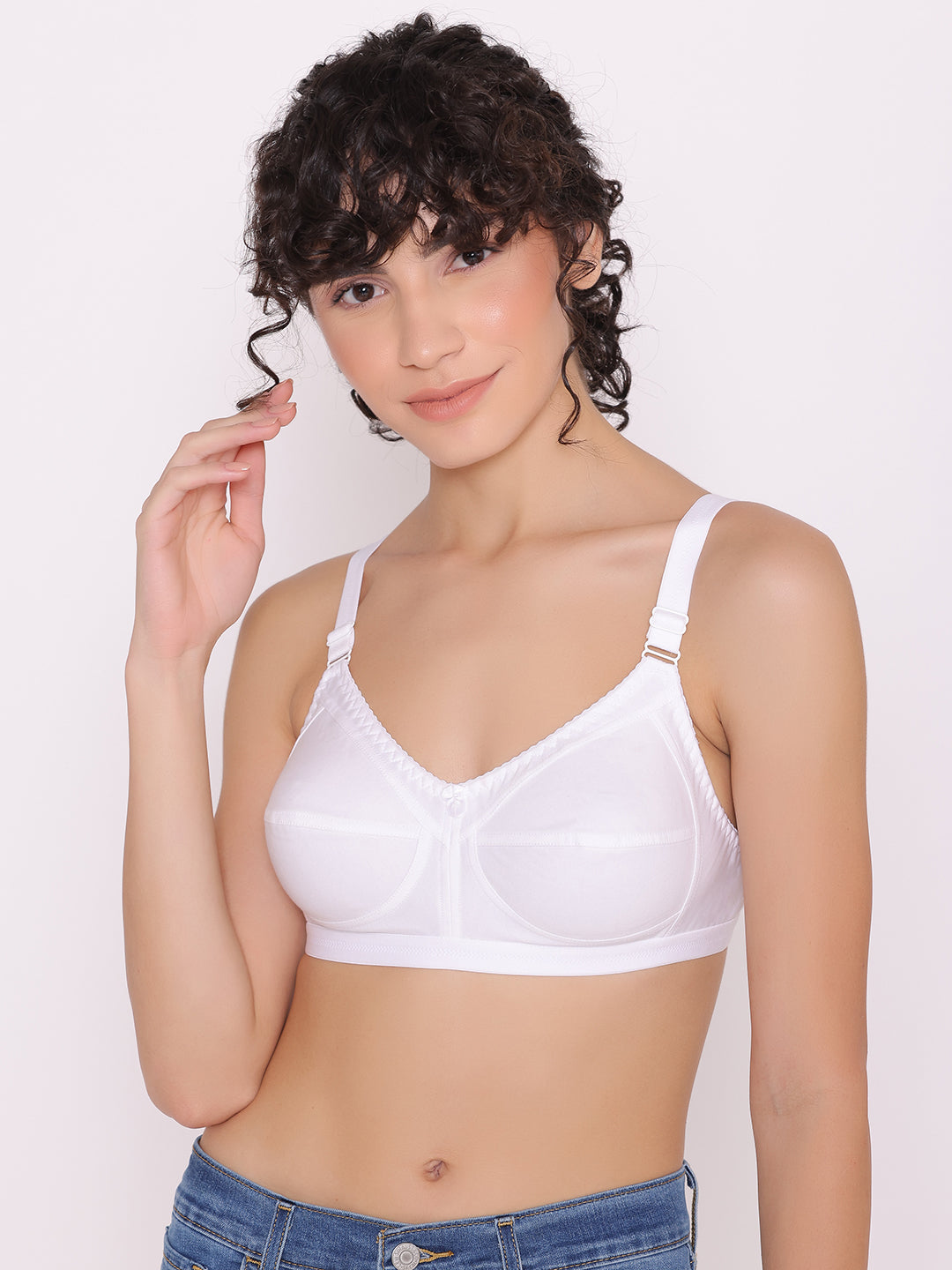 Women's full coverage cotton bra (Pack of 3) -BELLA INKURV