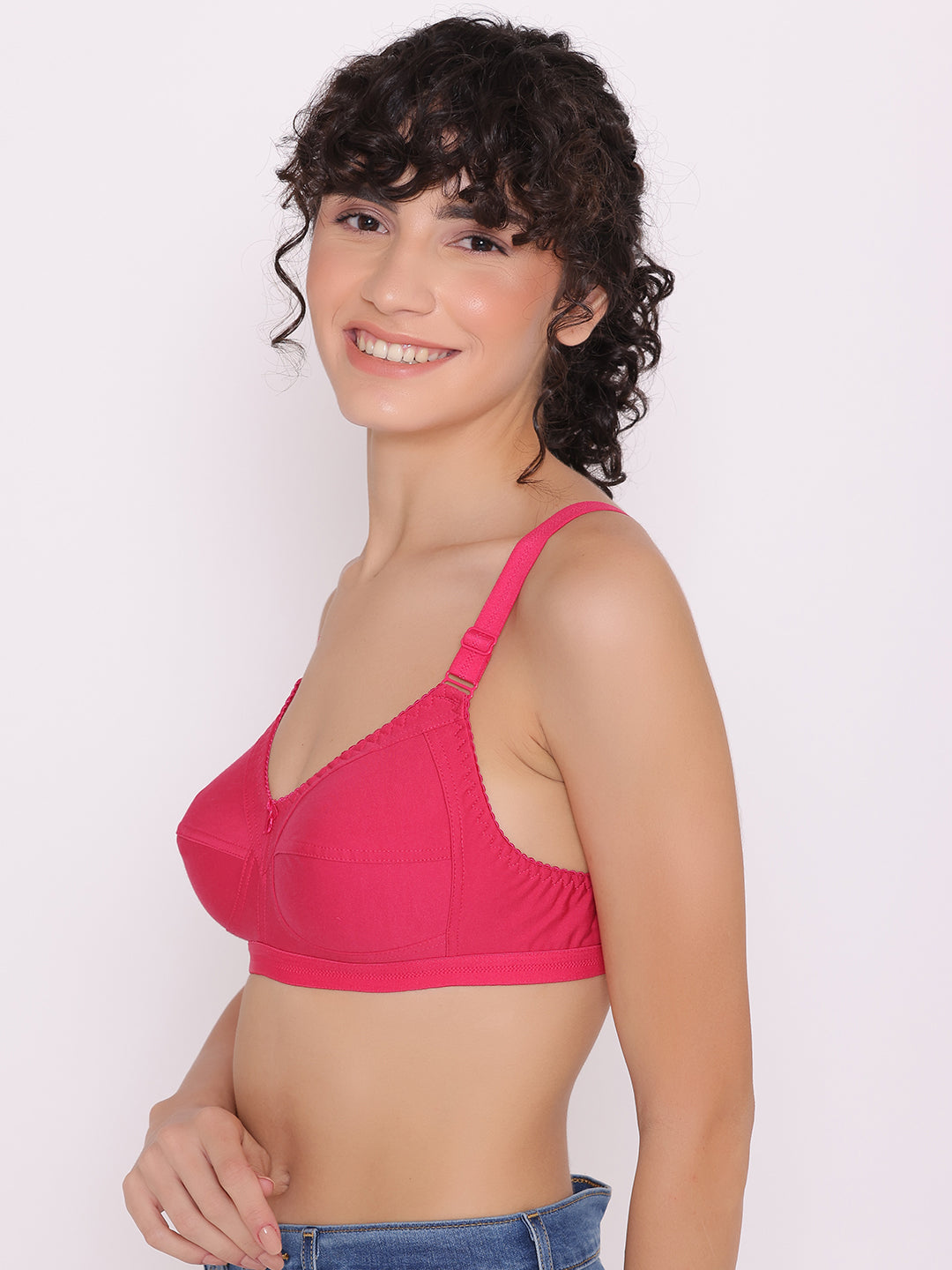 Women's full coverage cotton bra (Pack of 4) -BELLA INKURV