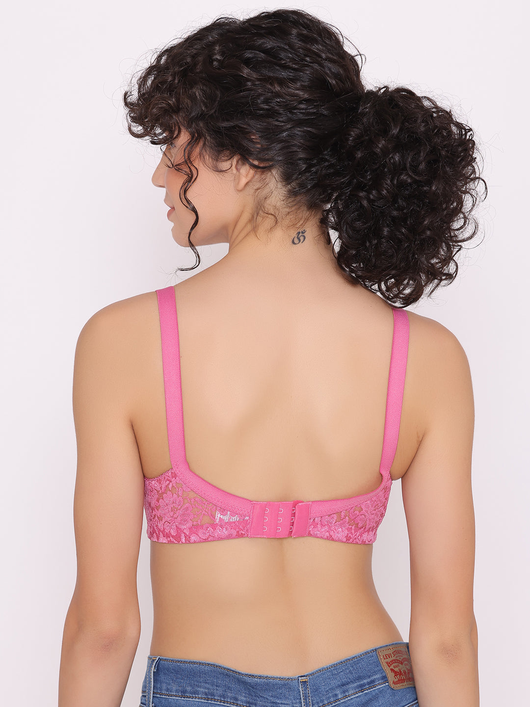 Women's Non Padded Full Coverage Full Net Bra (Pack of 3)-Erin INKURV