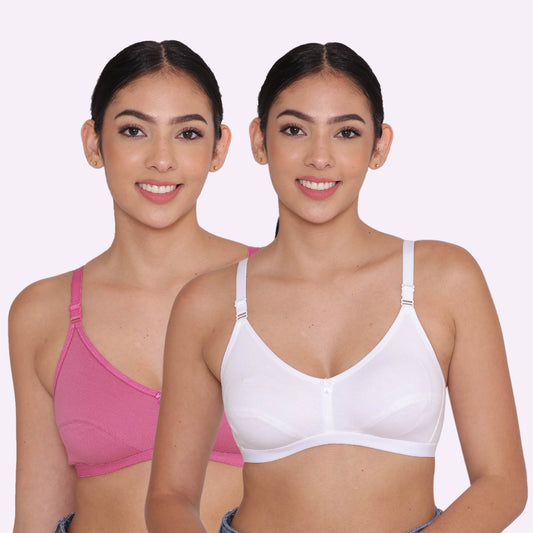 V Crazy Cotton Bra New Women Everyday Non Padded Bra - Buy V Crazy Cotton  Bra New Women Everyday Non Padded Bra Online at Best Prices in India