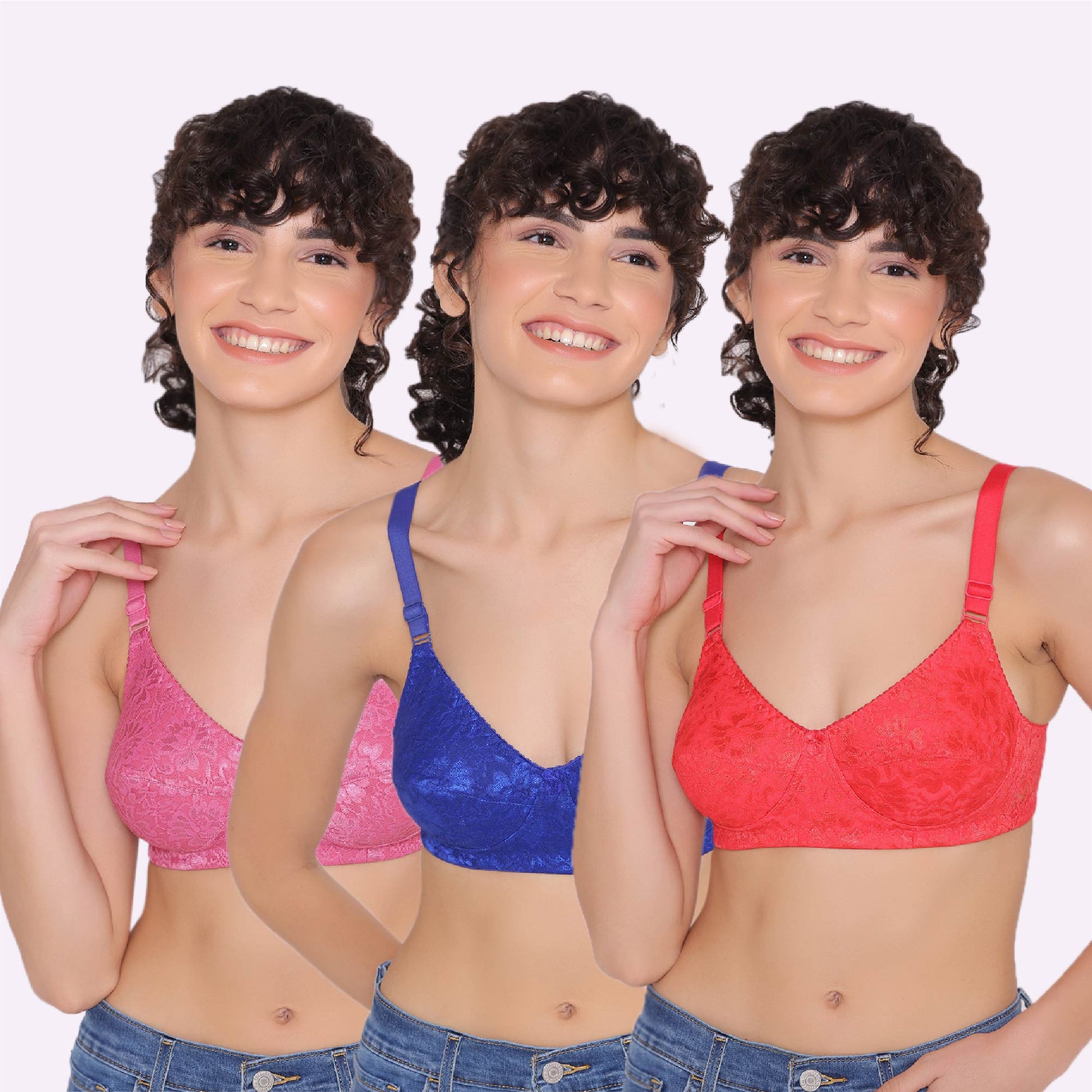 Blush_Hot Pink_Royal Blue