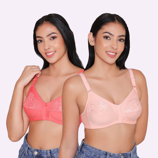 Buy Tweens Padded Non-Wired Full Coverage T-Shirt Bra - Black at Rs.294  online