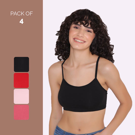 Teenagers Seamless multi-way Bra (Pack of 4)-LISA INKURV