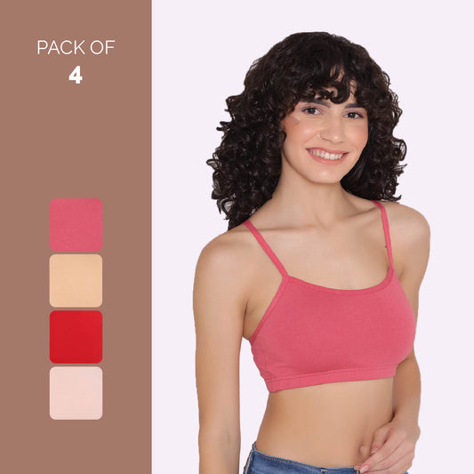 Teenagers Seamless multi-way Bra (Pack of 4)-LISA INKURV