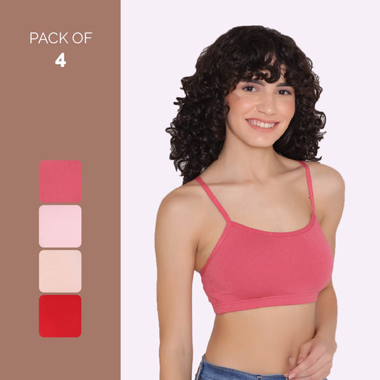 Teenagers Seamless multi-way Bra (Pack of 4)-LISA INKURV